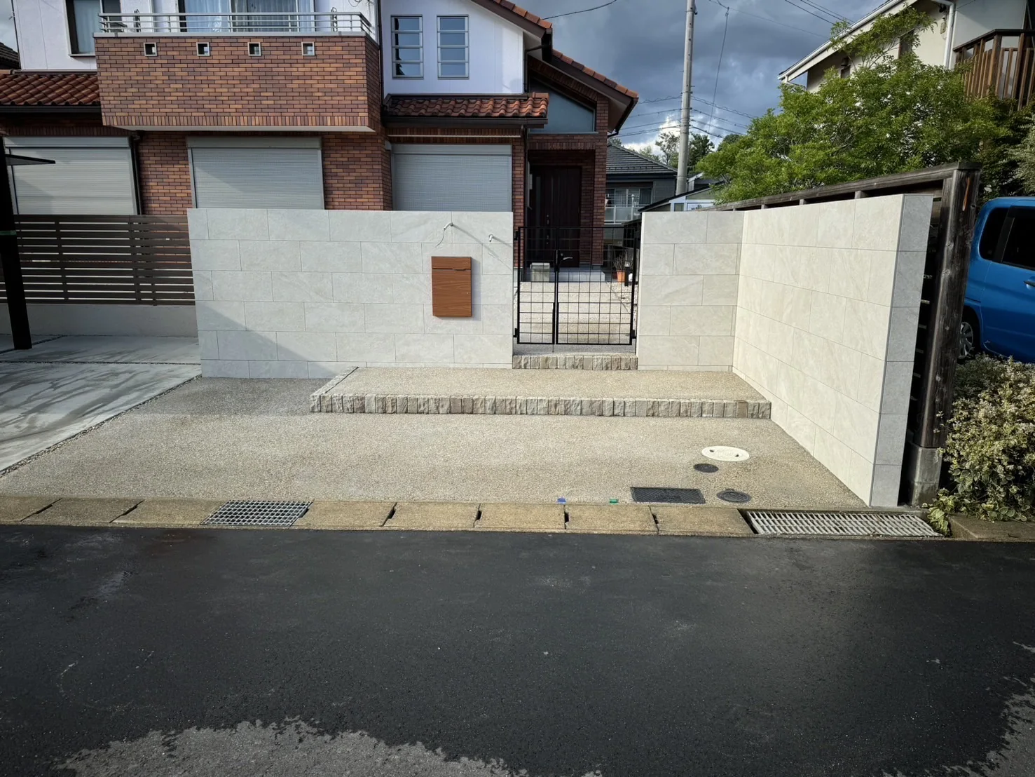 門塀と玄関まわり